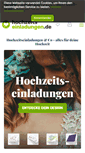 Mobile Screenshot of hochzeitseinladungen.de